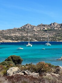 La Madelina island was a 15 min ferry from Paulau! Amazing