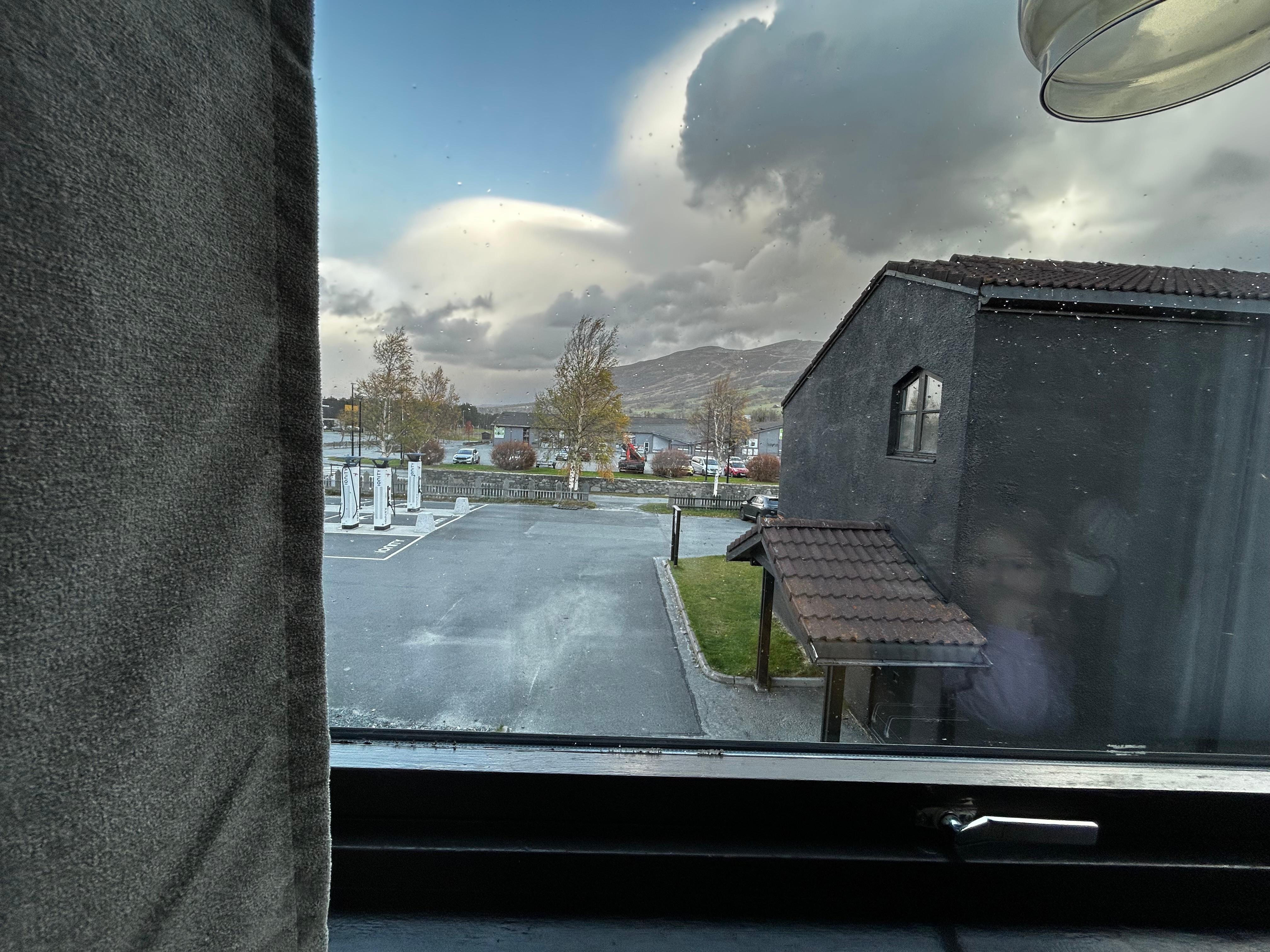 Utsikt fra frokostsalen