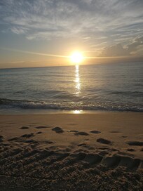 Sunrise on the beach