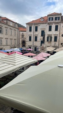 View straight out of the apartment