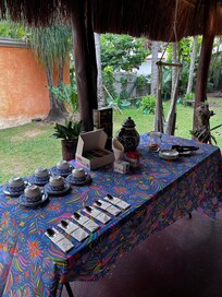 Coffee in morning with cookies