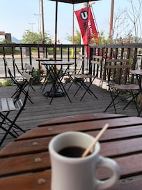 Coffee on a quiet morning