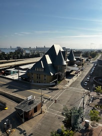 Depot view from room