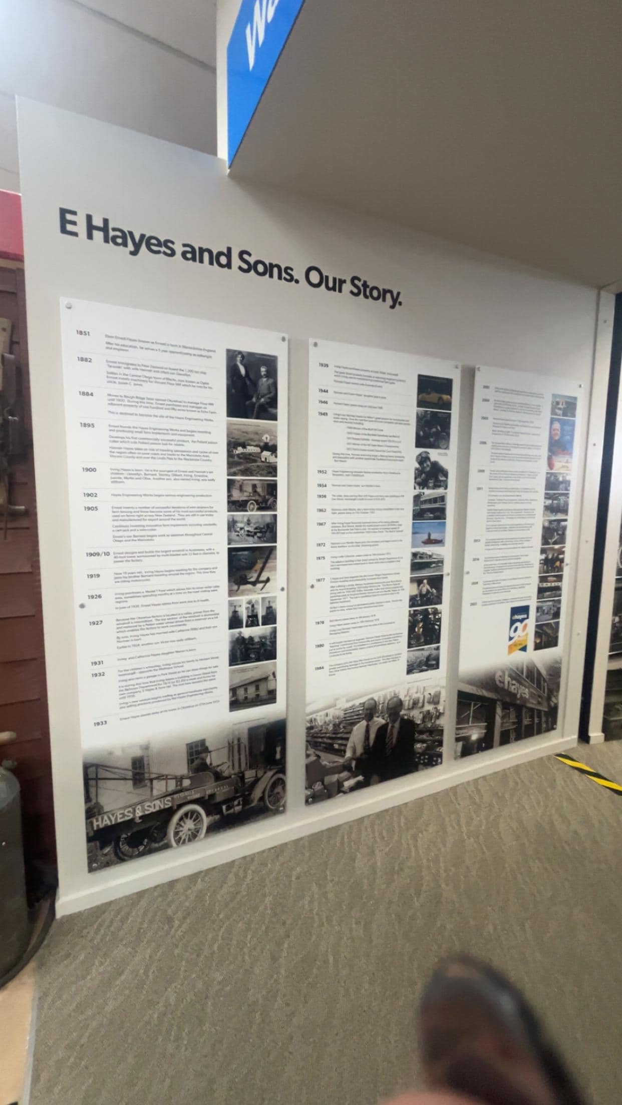 E Hayes store Invercargill, vintage motorcycles, cars and Burt Munro’s famous Indian 