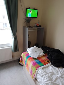 My single bedroom with ensuite shower/ toilet. It was ideal for me.