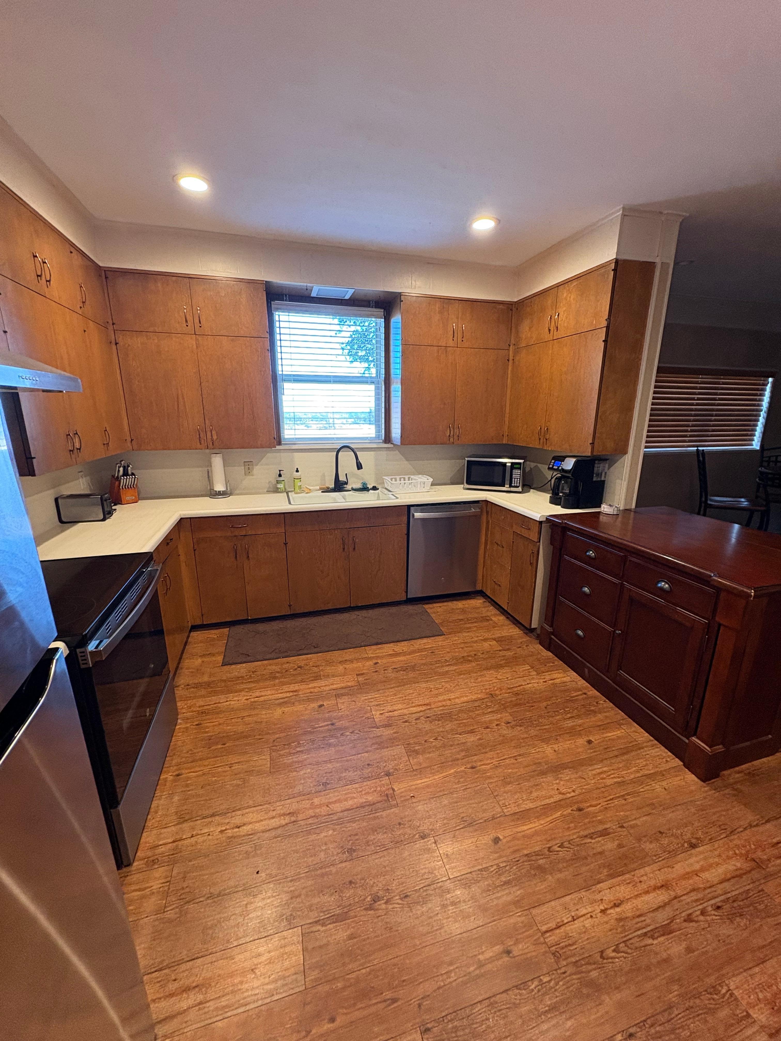 Kitchen was spacious 