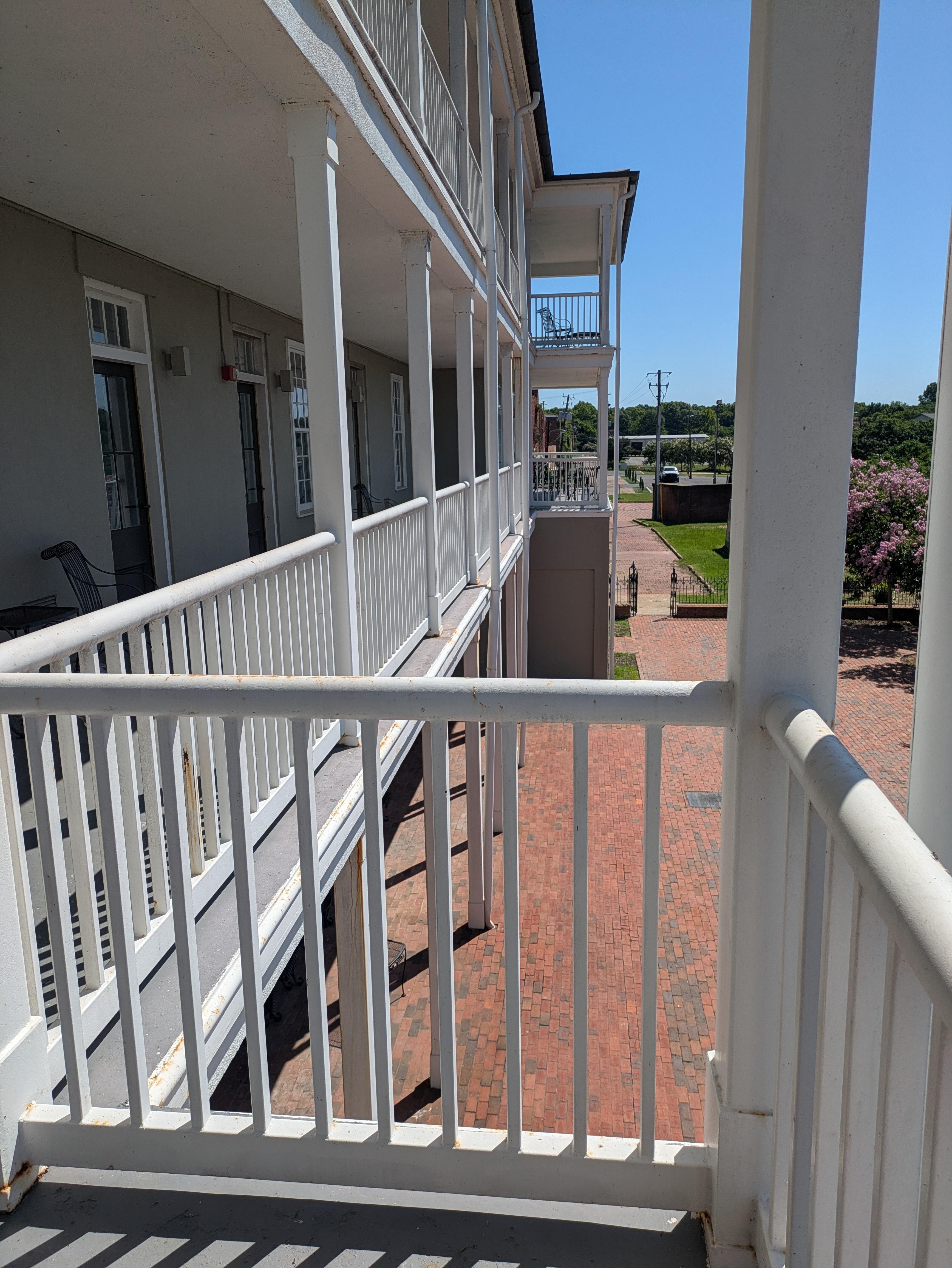 The balcony