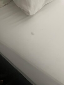 Sheets were dirty and had mold on them just nasty very nasty and dirty