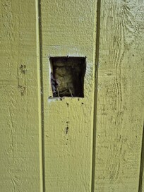 open electrical in kitchen