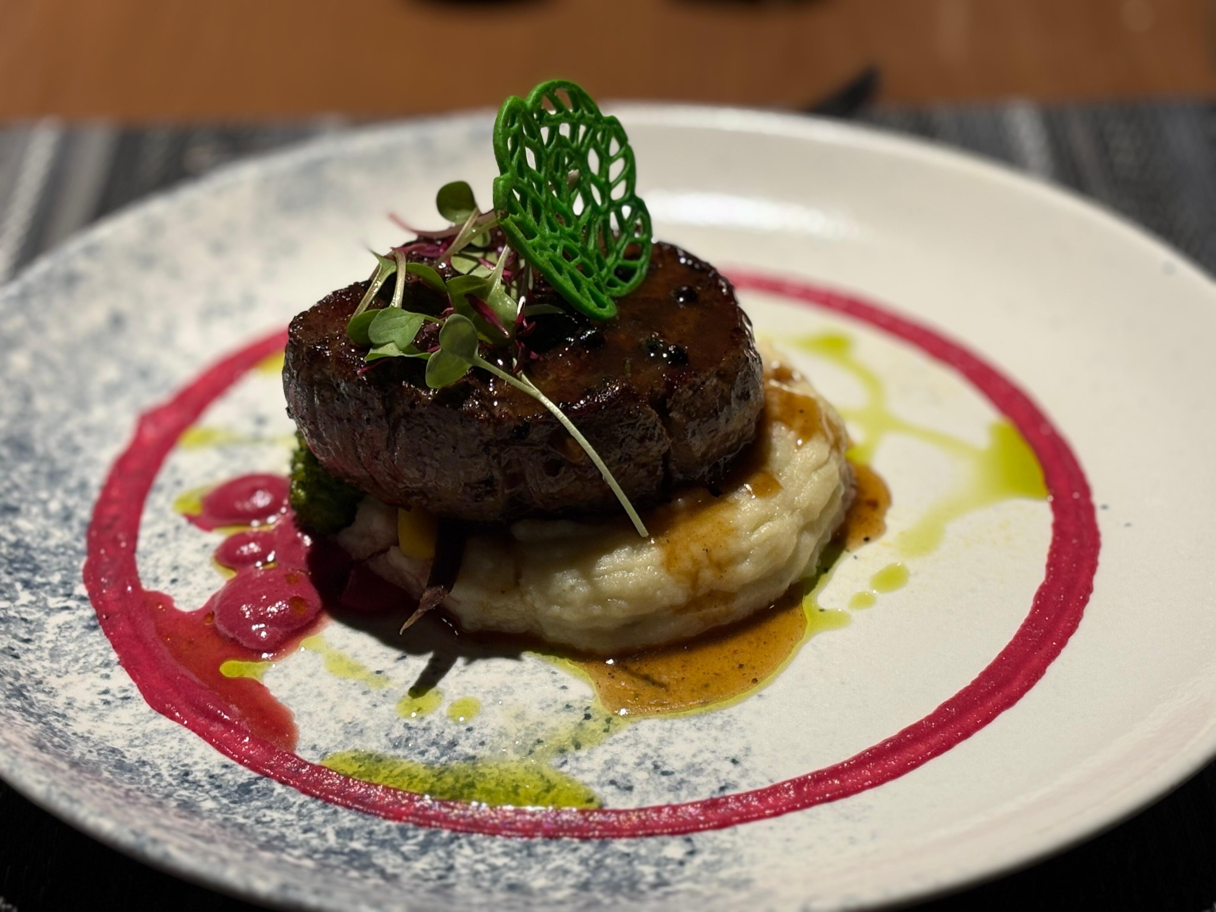 Filet was delicious 