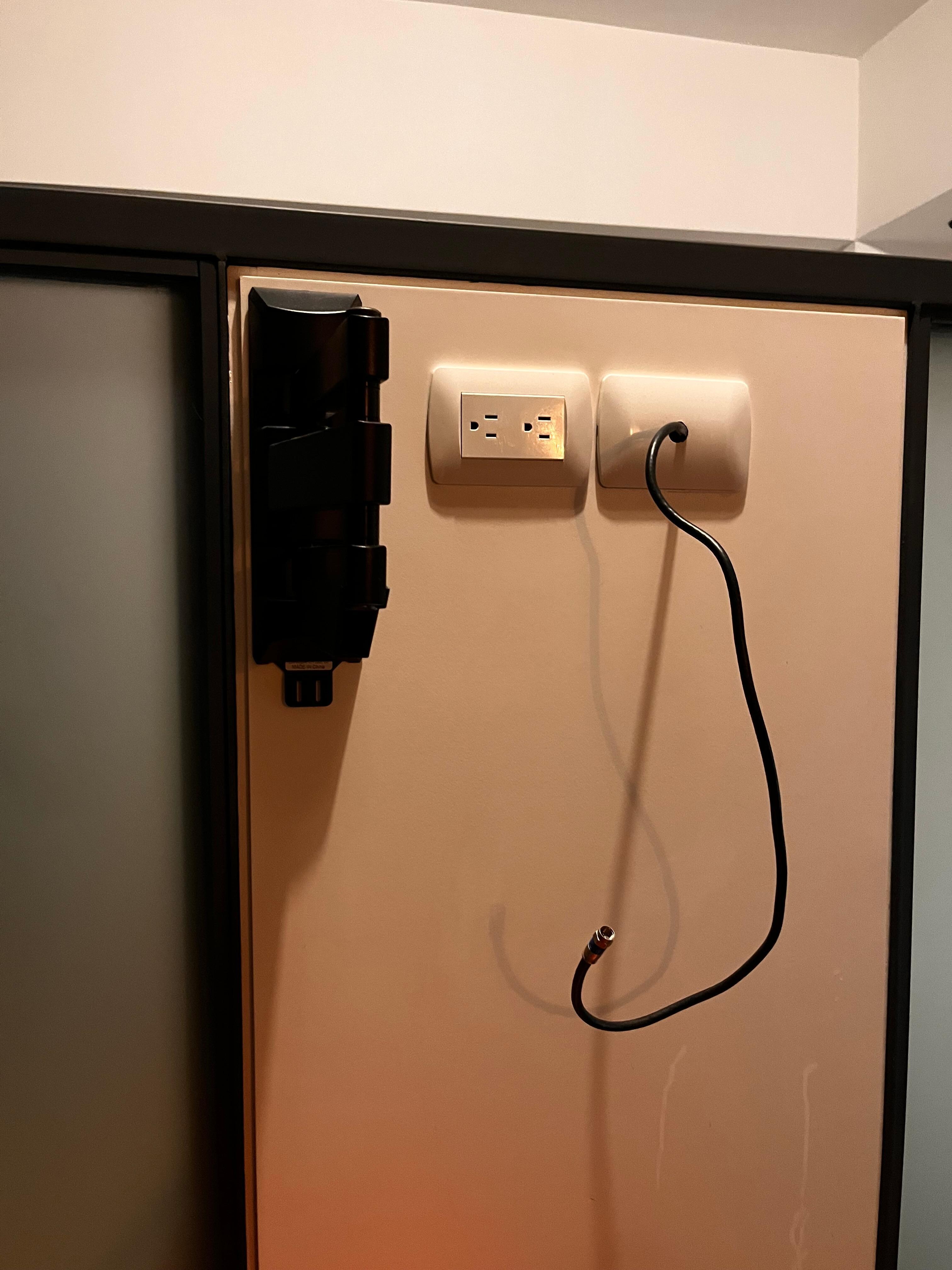 No television 