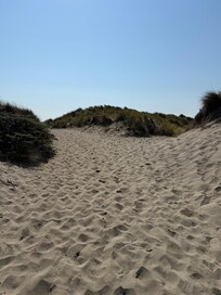 Dune to ge to the beach