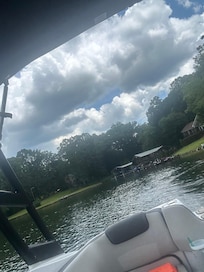 View of the dock