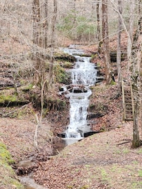 This was the waterfall after a rain the night before - so beautiful!