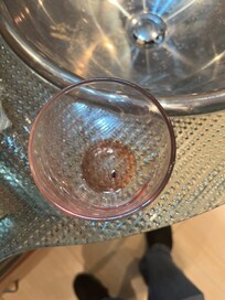 Dirty glass