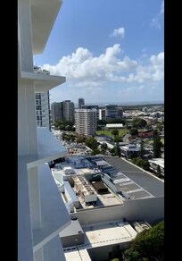 View from our 17th floor balcony looking SE