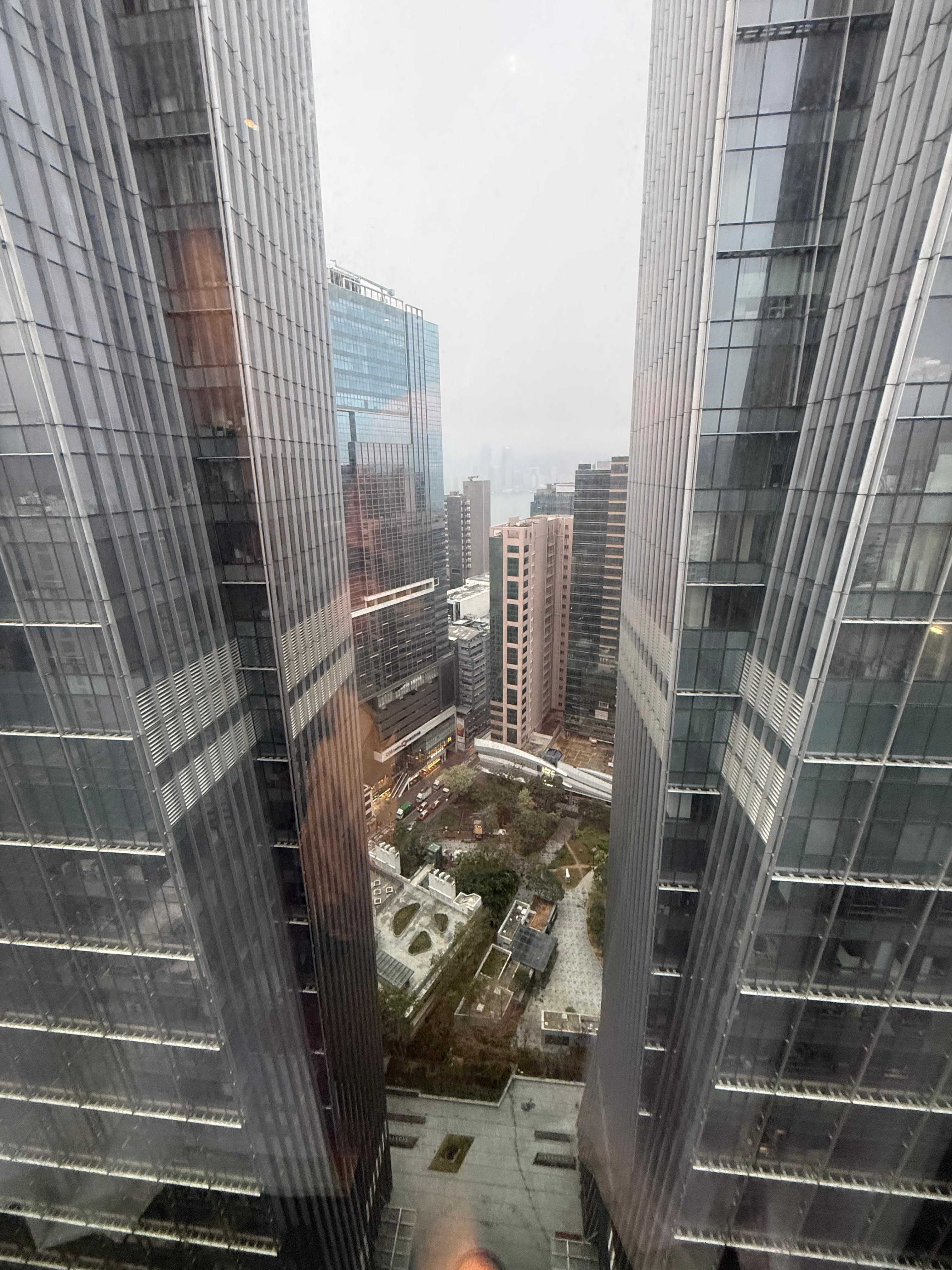 View of port from hotel 30th floor