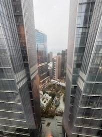 View of port from hotel 30th floor