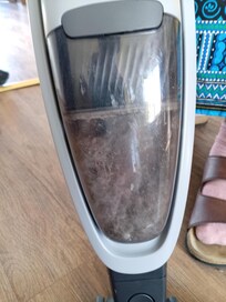 Am nächsten Tag Staubgesaugt.