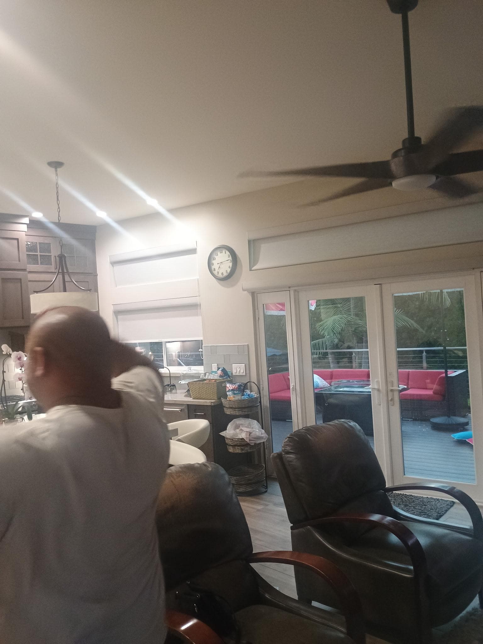 Random photo my brother took. Doesn’t show much at all because we were too busy looking around playing games