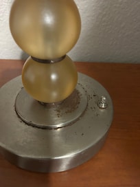 Dirty old lamp