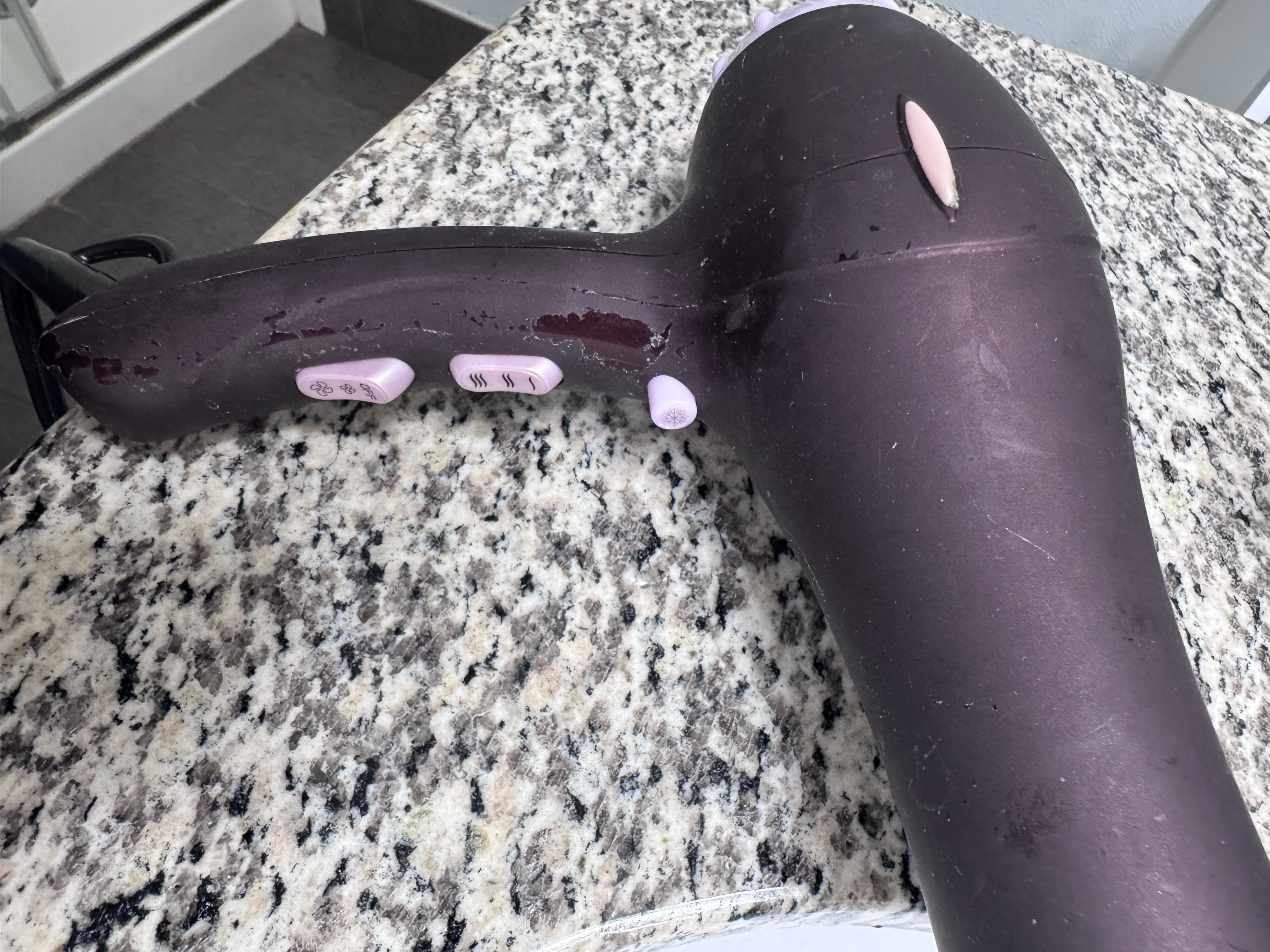 This is the blow dryer provided by the hotel. It was literally sticky to the touch and to top it off… didn’t even work. 