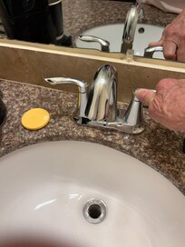 Cold water faucet that moves the entire fixture