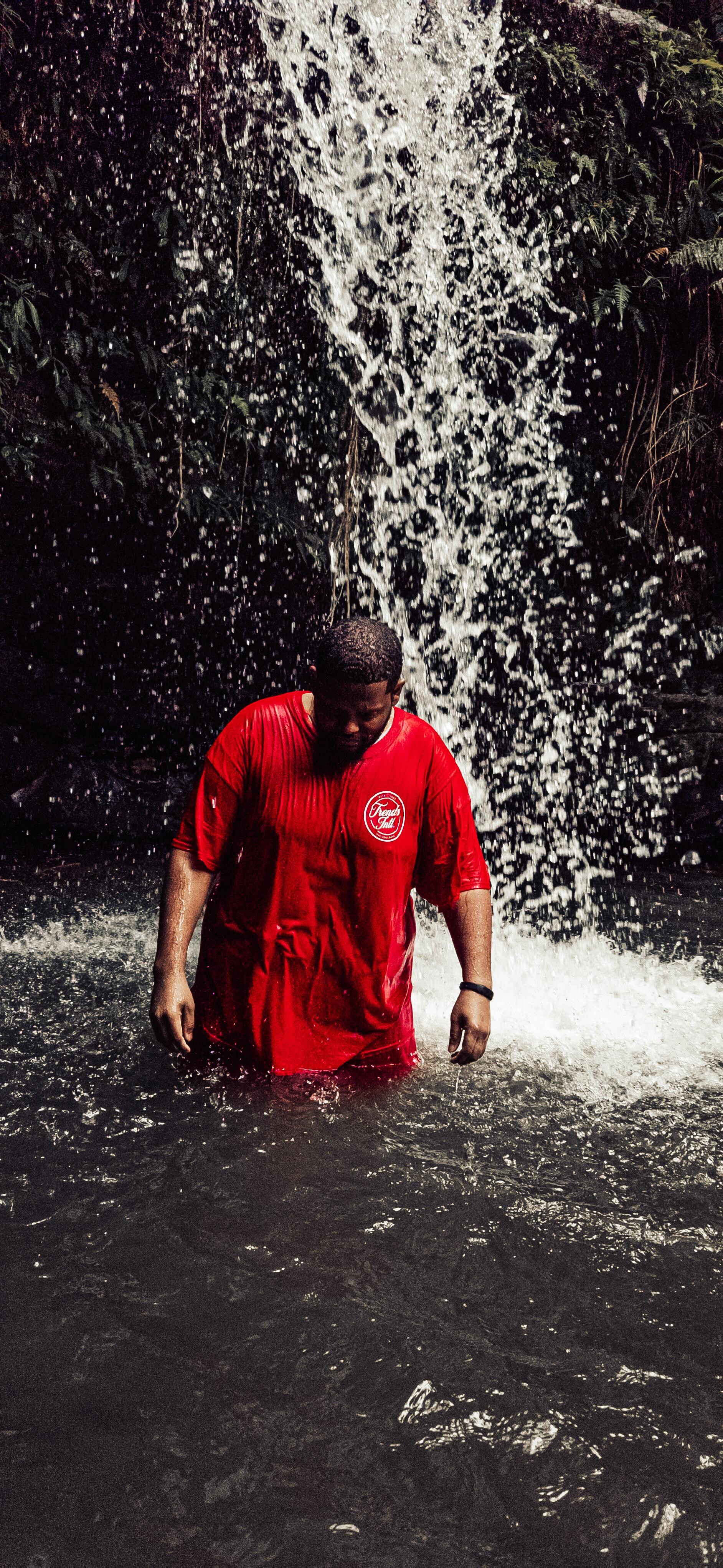 What's pr without a waterfall portrait.