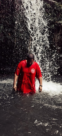 What's pr without a waterfall portrait.