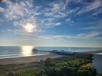 View from our balcony