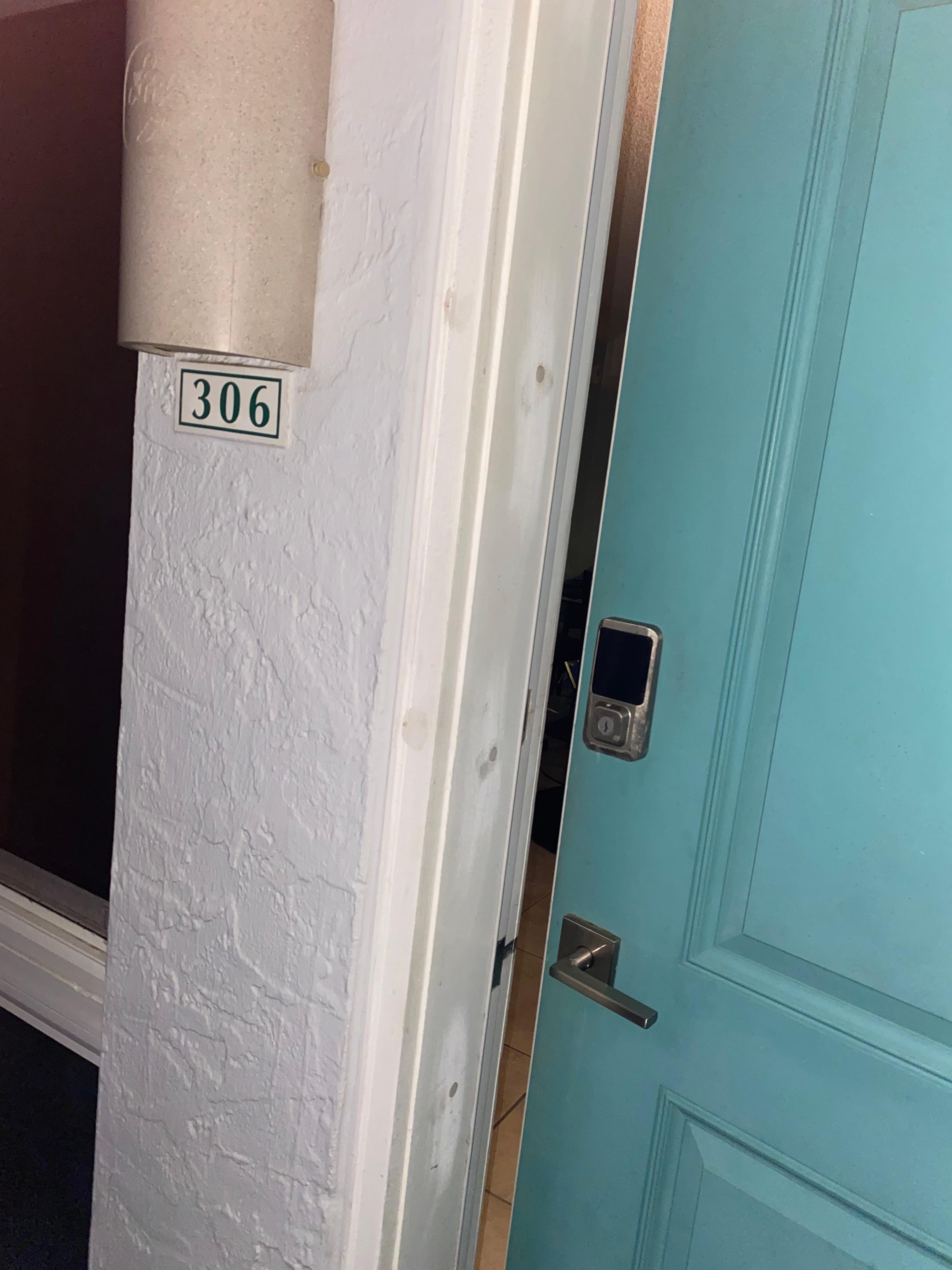 The actual unit keypad/door were completely different than host sent leading us to think we were at the incorrect unit since we were unable to gain access to said unit