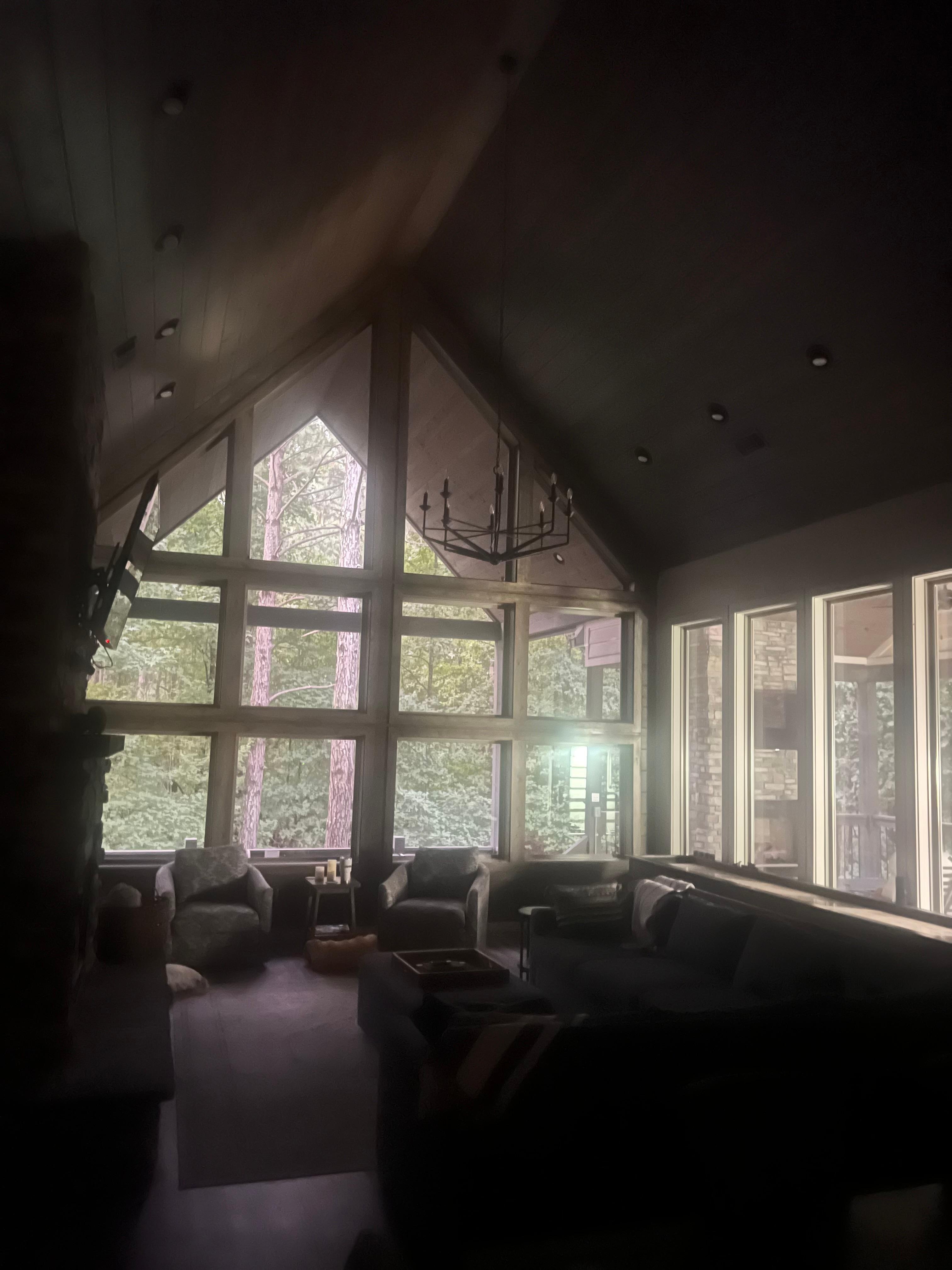 Daybreak with coffee in hand and a great view.