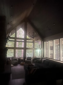 Daybreak with coffee in hand and a great view.