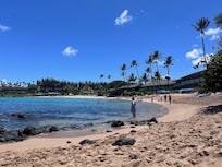 Napili Beach (a 2 minute easy walk away)