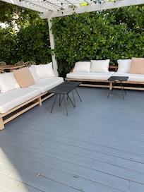 Lounge chairs with towels ready