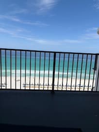 From the balcony