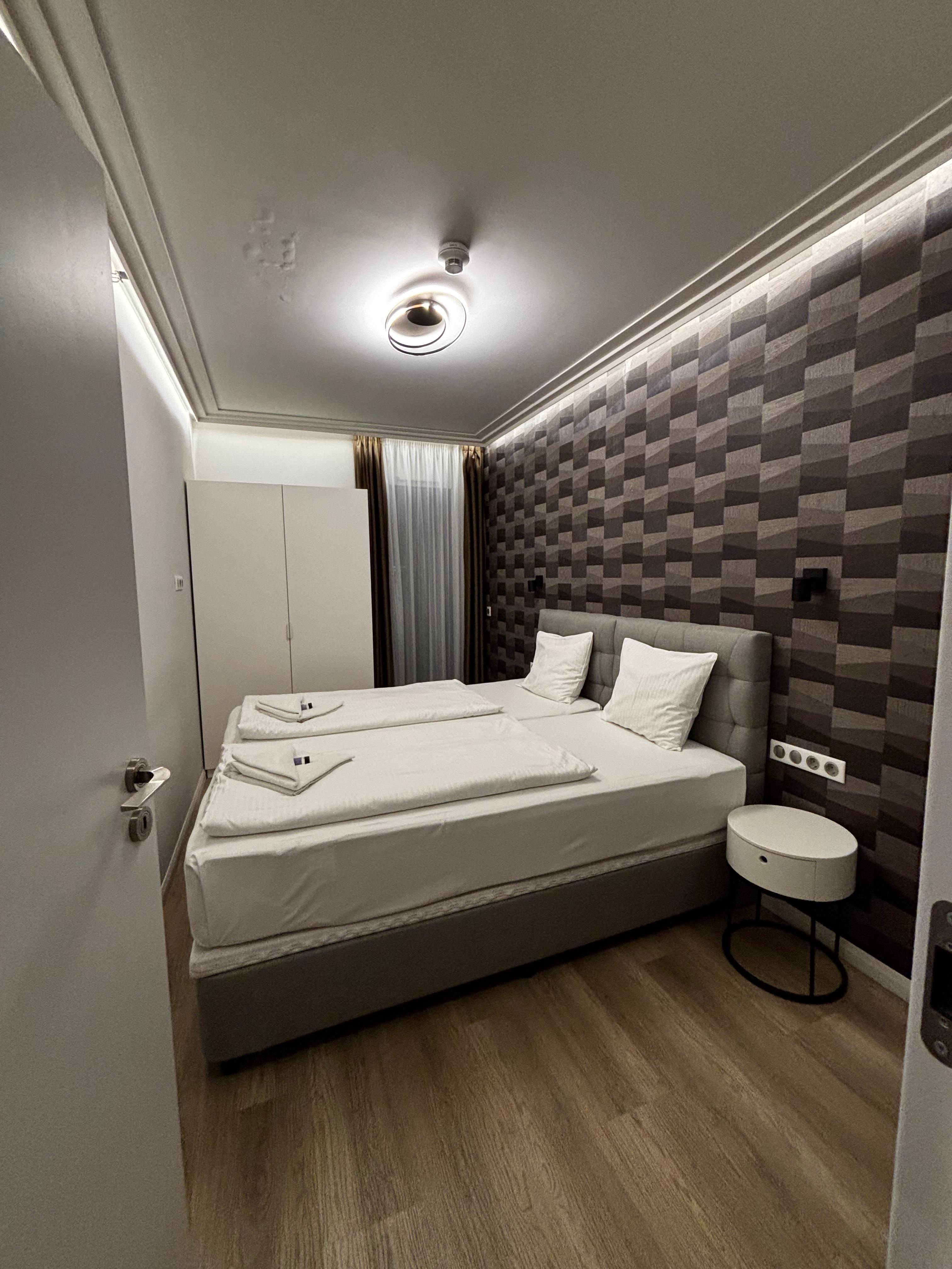 Second bedroom - two singles pushed together 