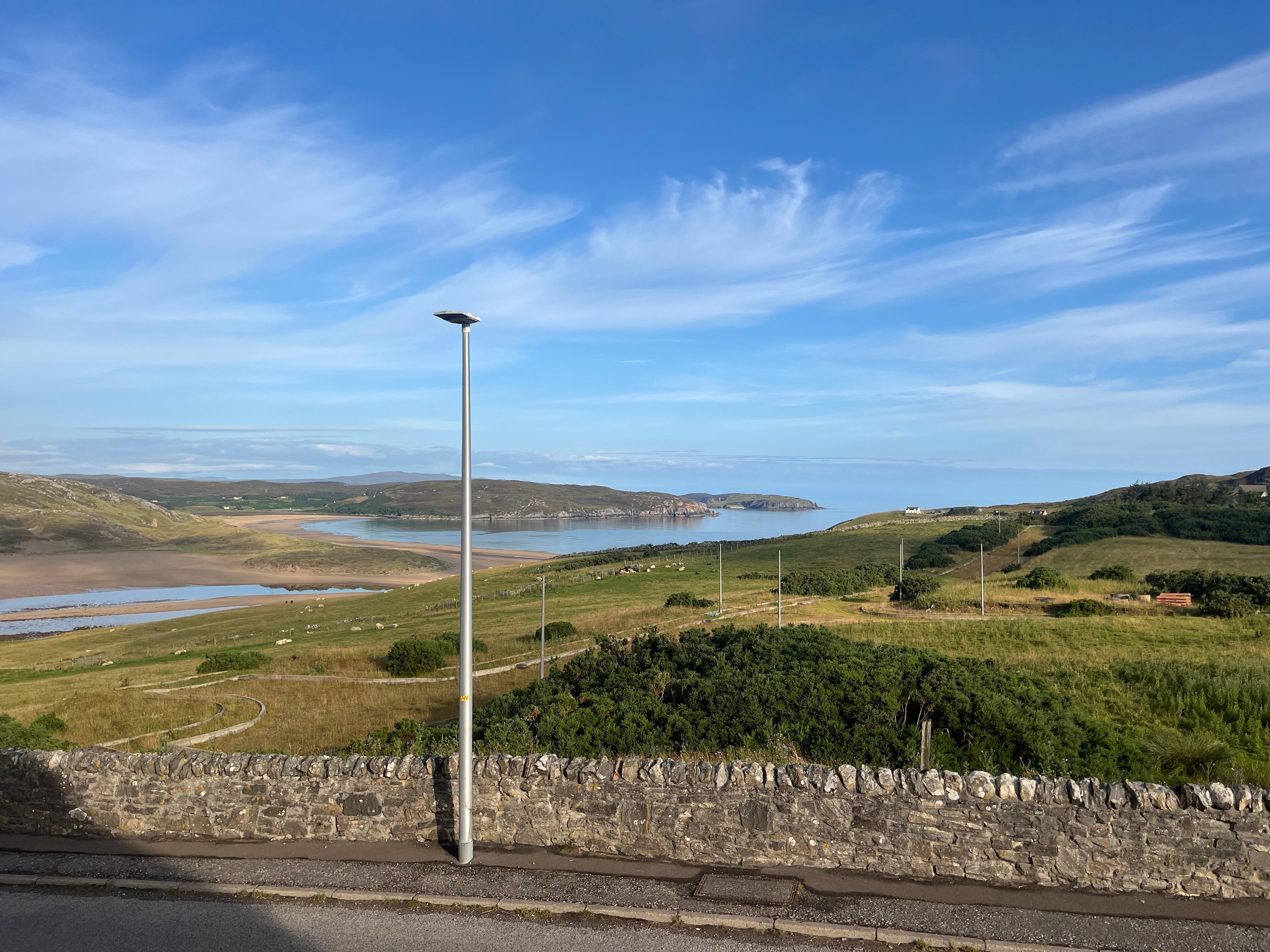 Utsikt från hotellets framsida 