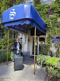 The front entrance