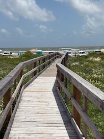 Walkway to the beach