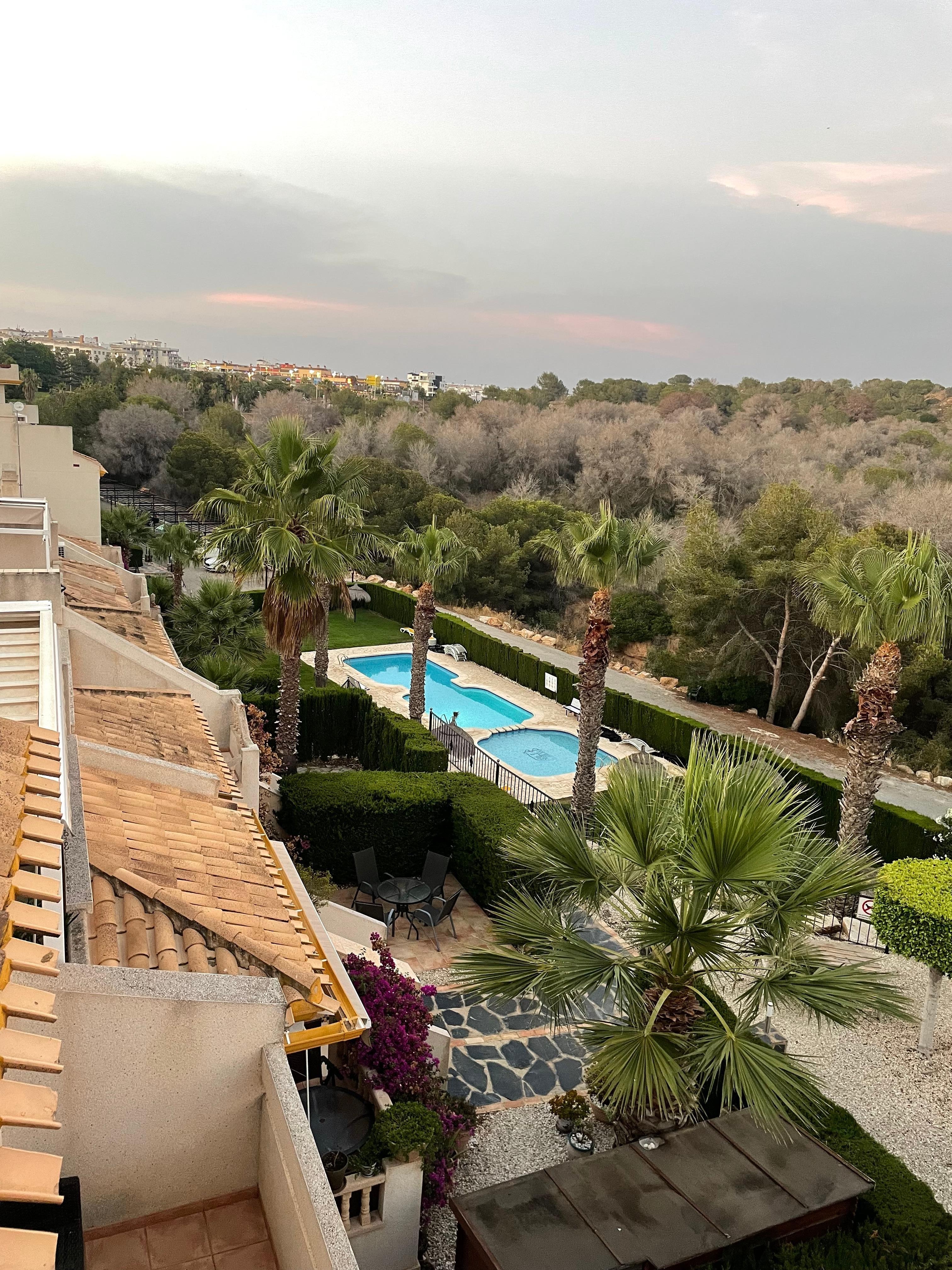 Blick von der Dachterrasse