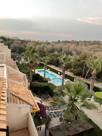 Blick von der Dachterrasse