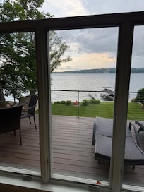 view from the living room