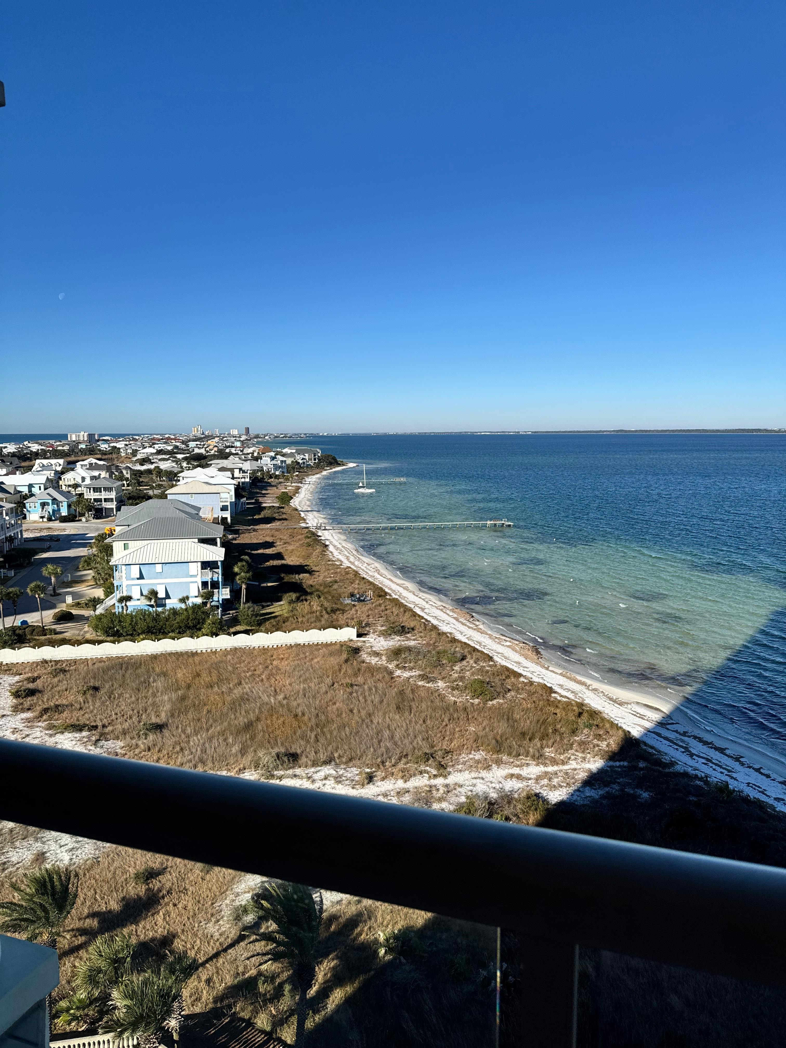 Balcony view just breathe taking 