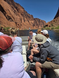 Cruisin' down the Colorado River.
Awesome experience