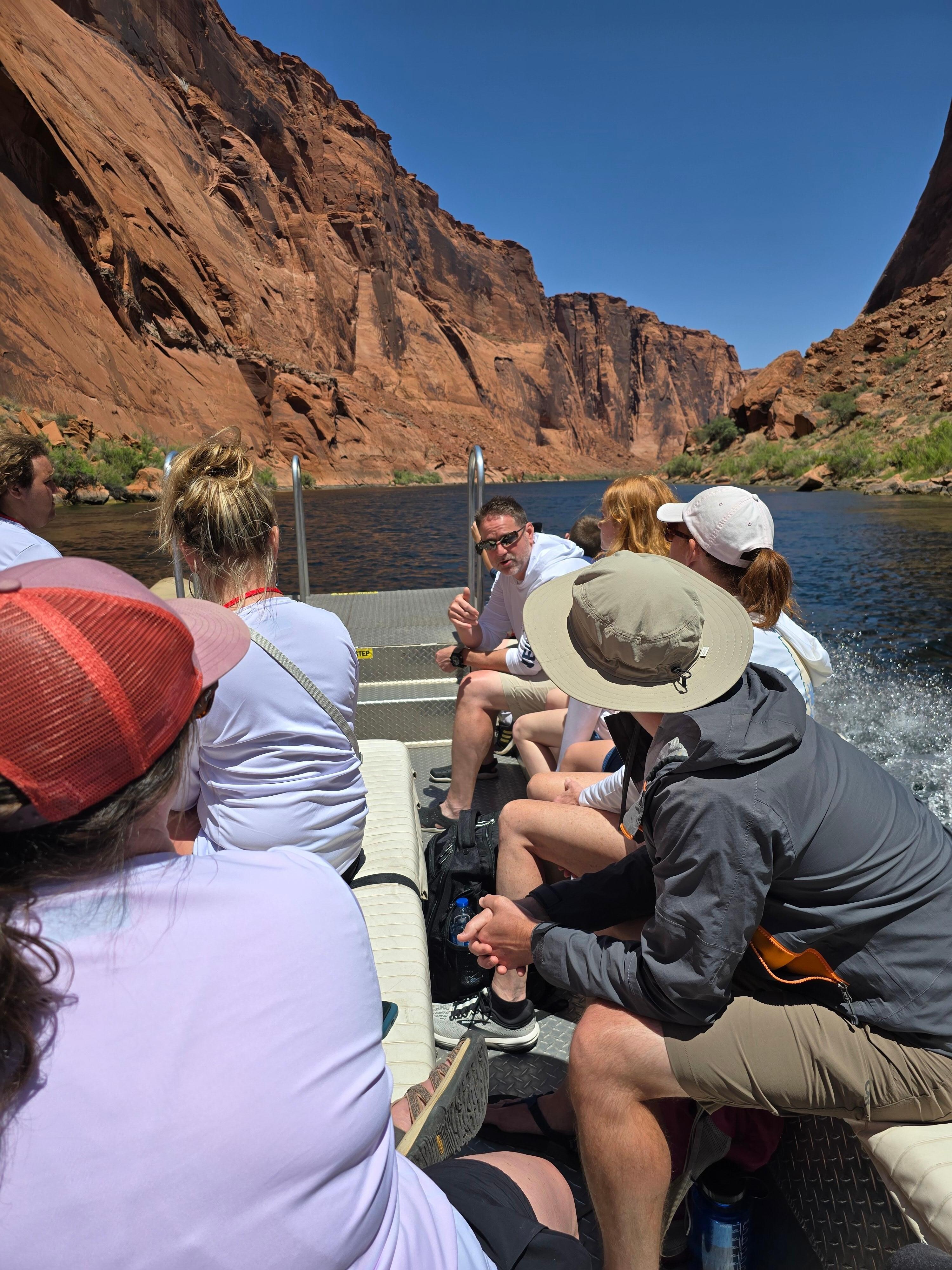 Cruisin' down the Colorado River.
Awesome experience