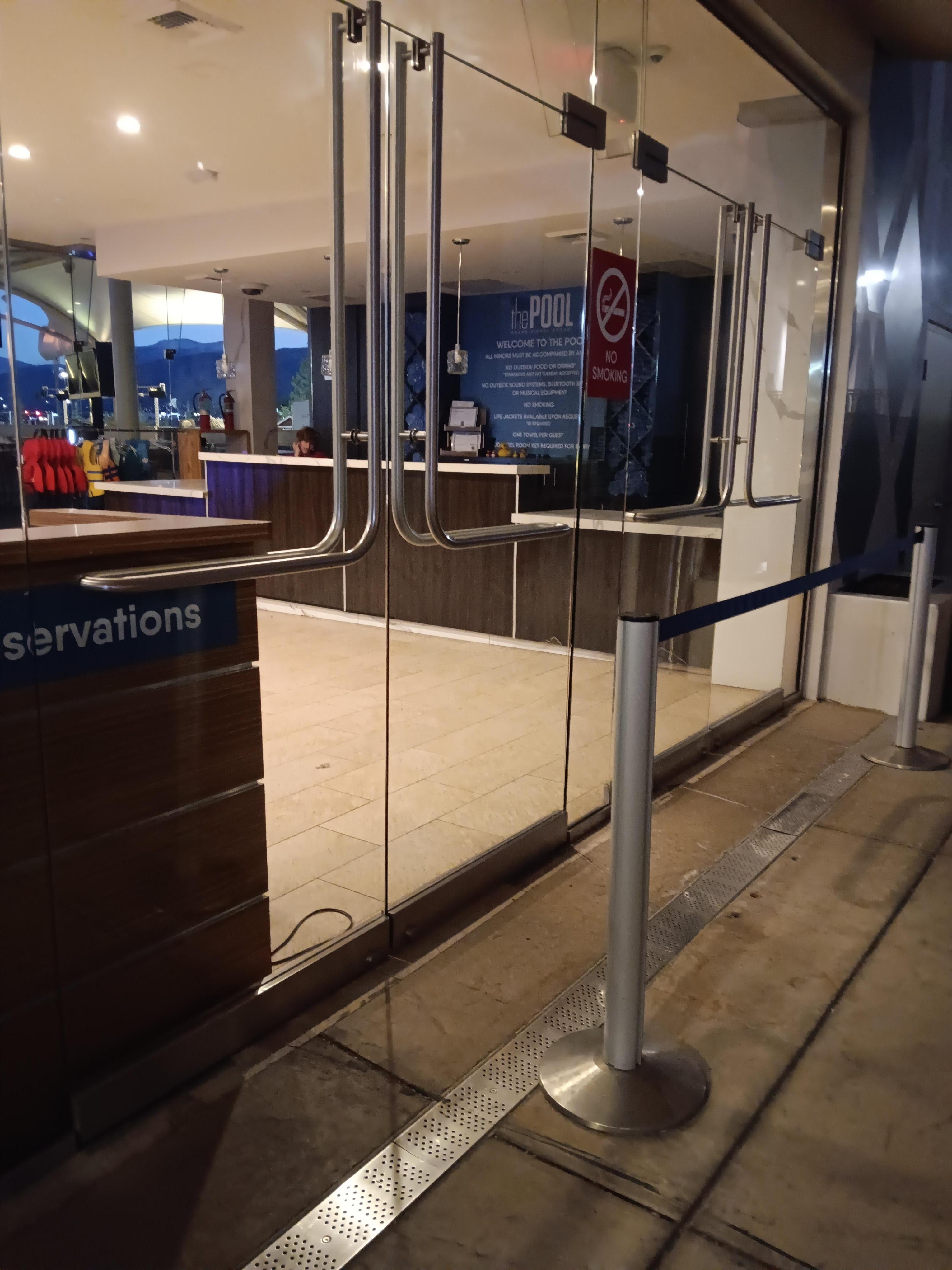 No hours for the pools 
No occupant requirements 