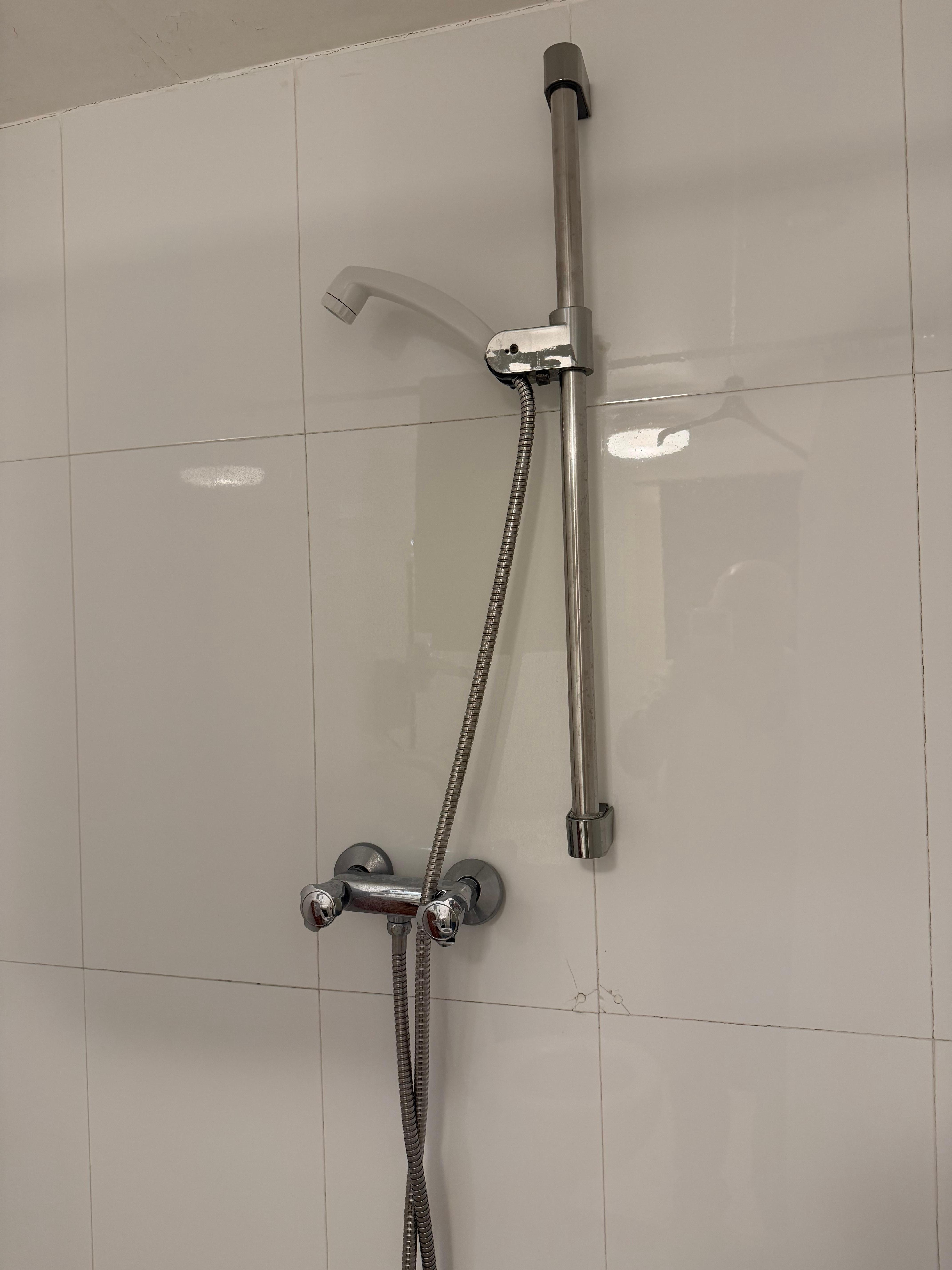 Inadequate shower head 