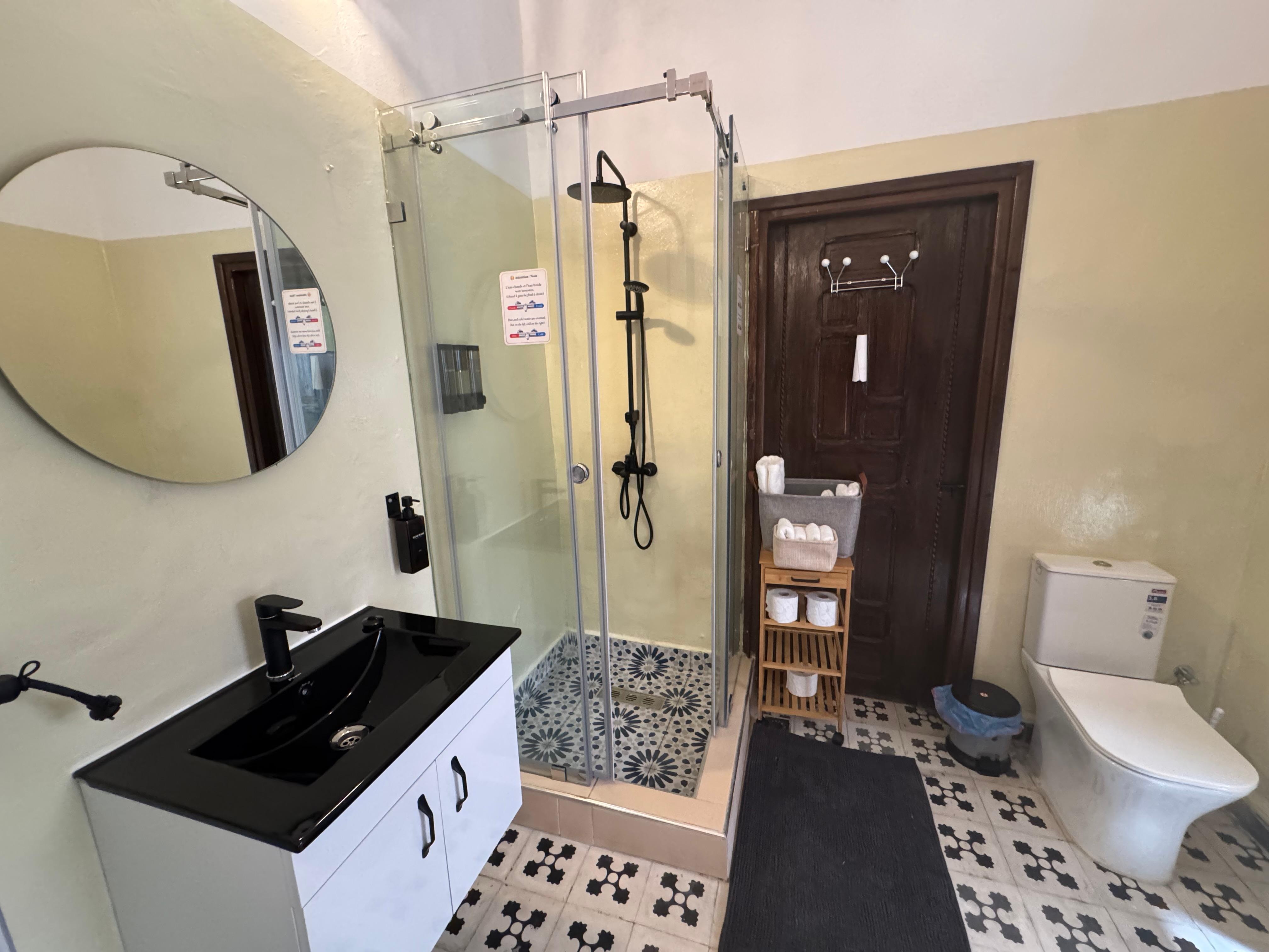 Medhi did a great job with bathroom