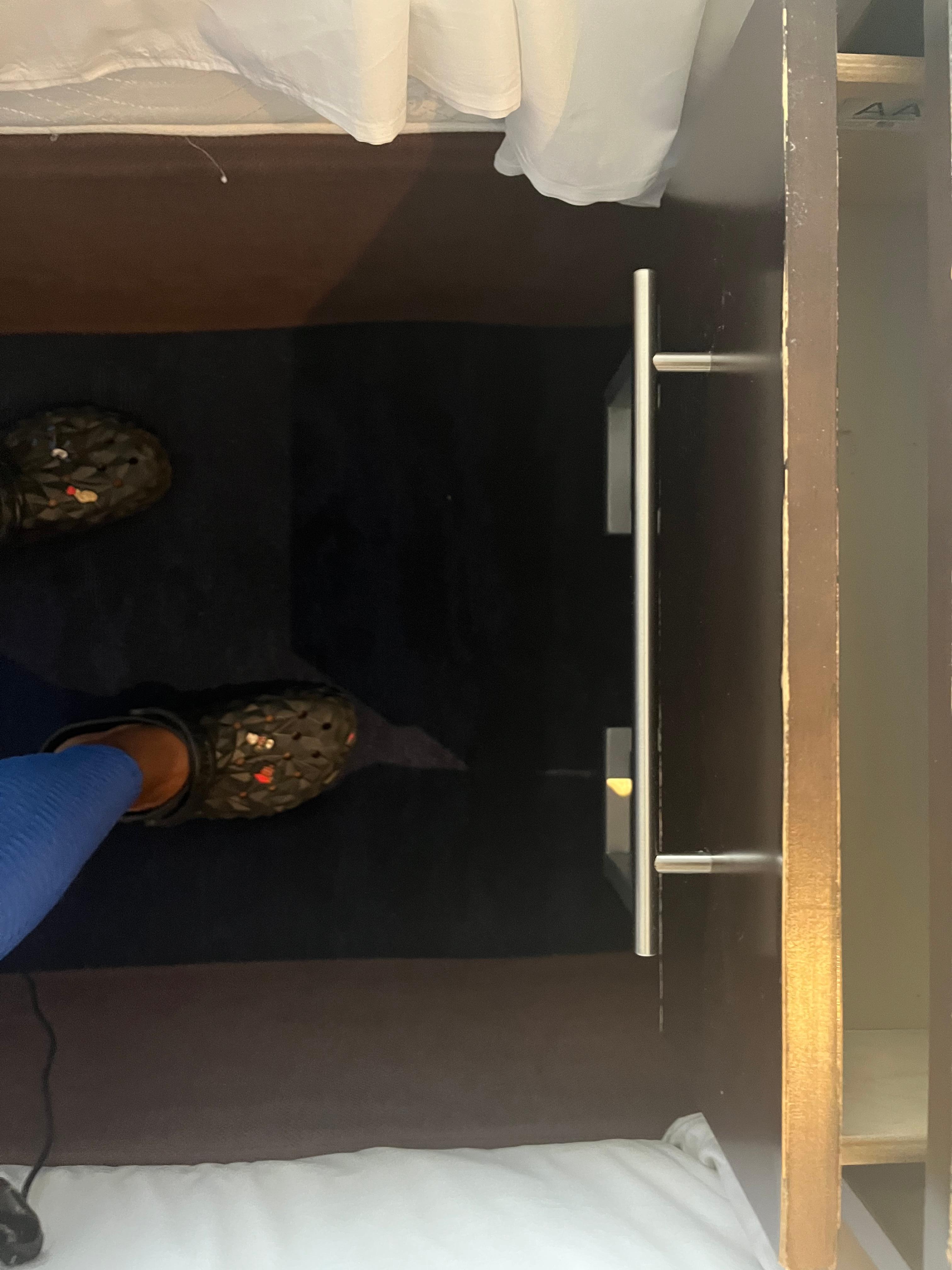 The furniture had wear and tear. 